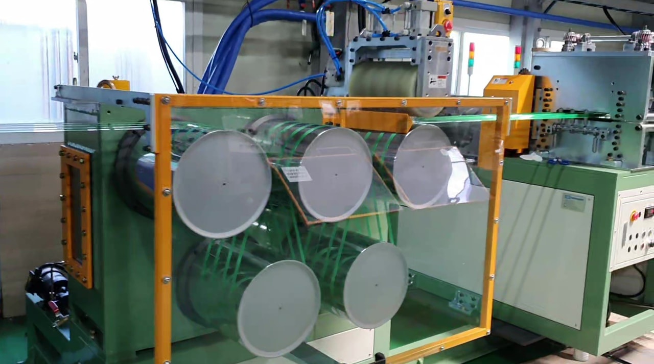 100mm PET Strap Extrusion Line In South Korea