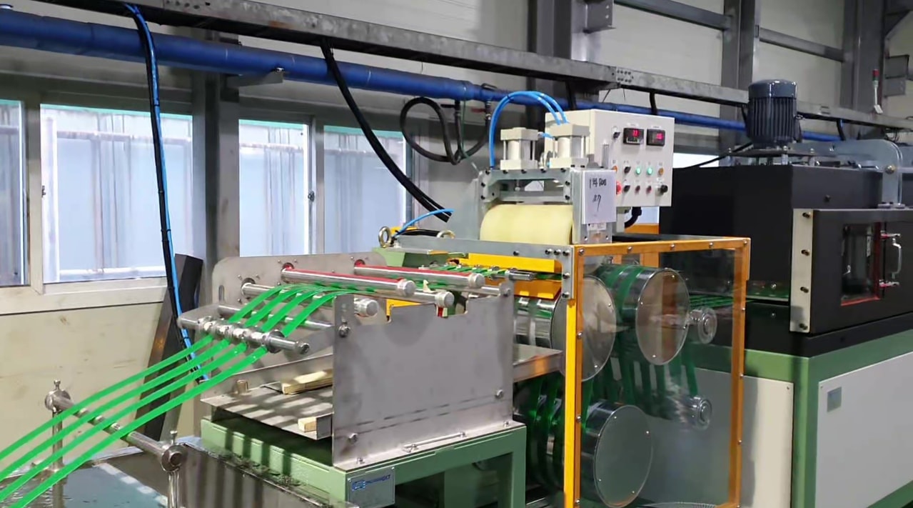 100mm PET Strap Extrusion Line In South Korea