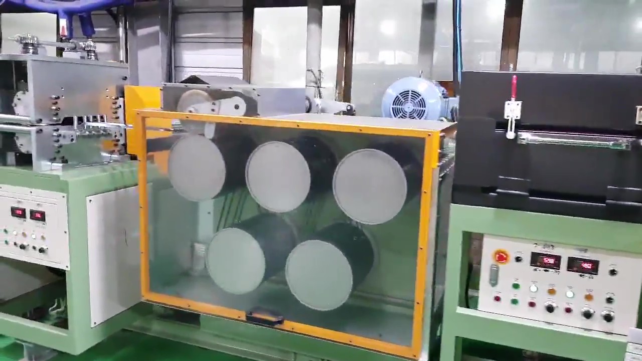 80mm PET Strap Extrusion Line In South Korea