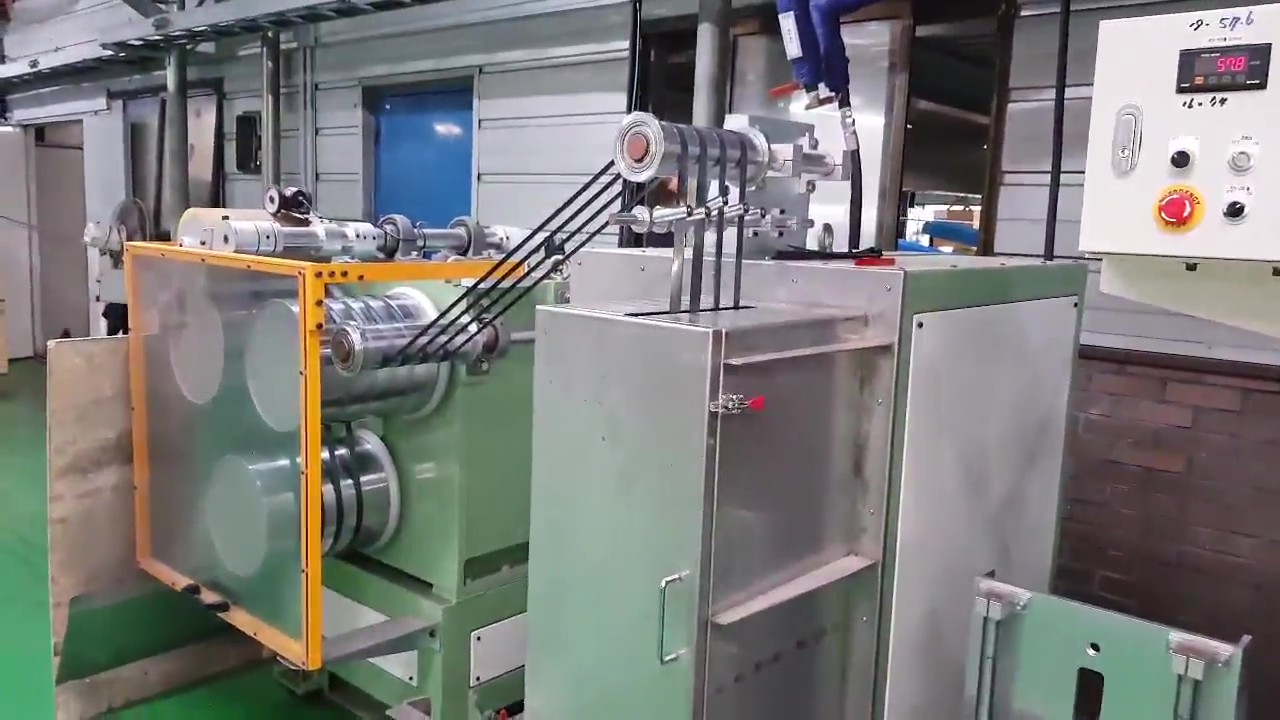 80mm PET Strap Extrusion Line In South Korea